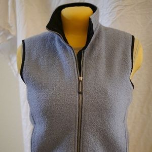 Woolrich Boiled Wool Zippered Vest